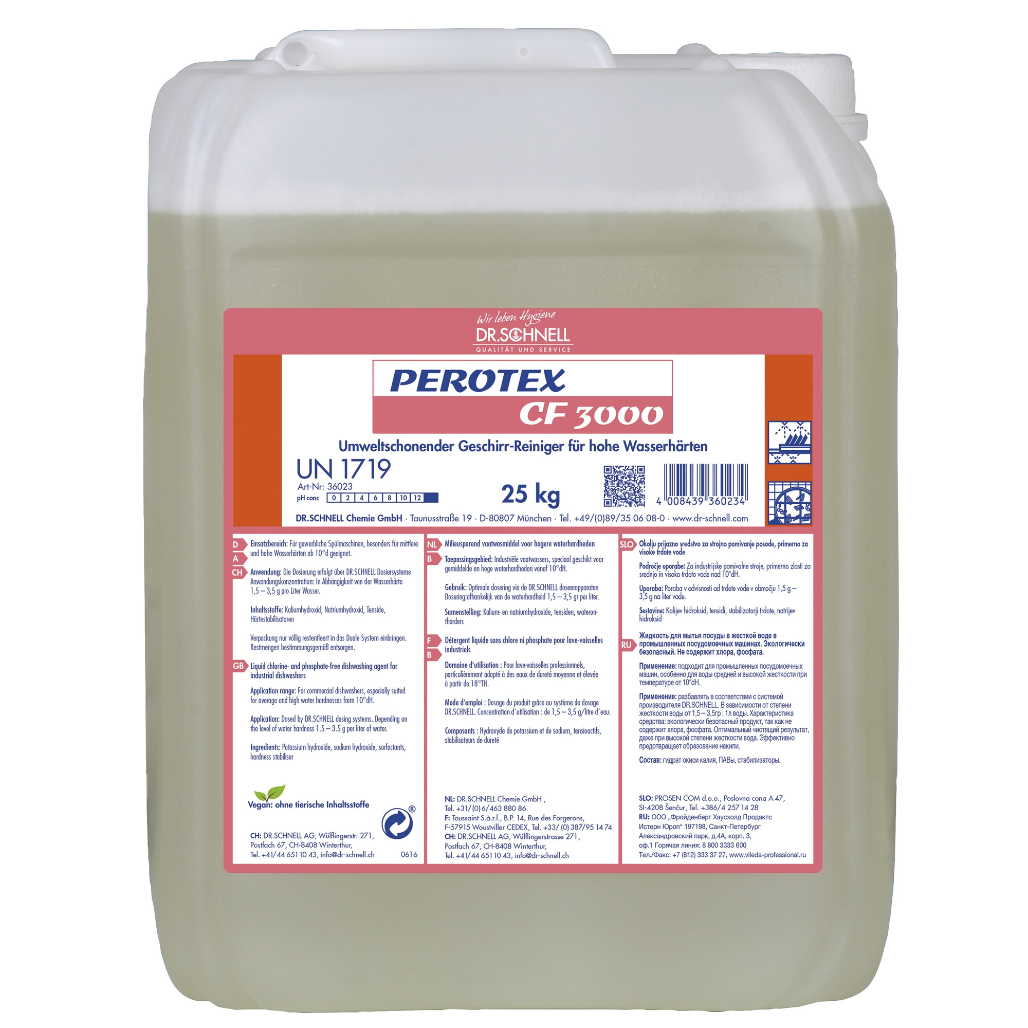Perotex CF 3000 Geschirrreiniger, 25 kg Kanister